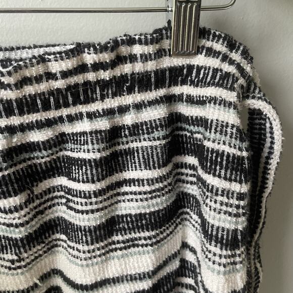 Ann Taylor Loft Women's Striped Elastic Band Skirt Size Small - Picture 8 of 9